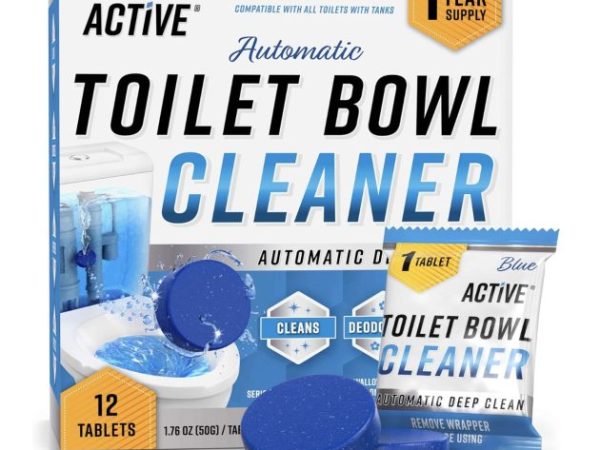 ACTIVE Automatic Toilet Bowl Cleaner Tablets (One Year Supply) only $9.06 shipped!